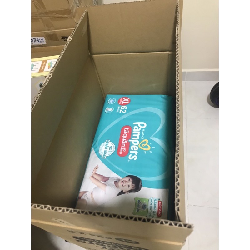 Tả quần Pampers giữ dáng size XL62 - 62 miếng mẫu mới