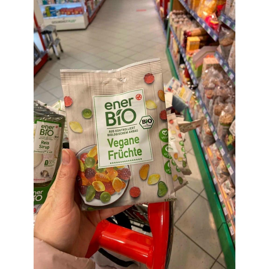 Kẹo dẻo hoa quả hữu cơ EnerBio Đức