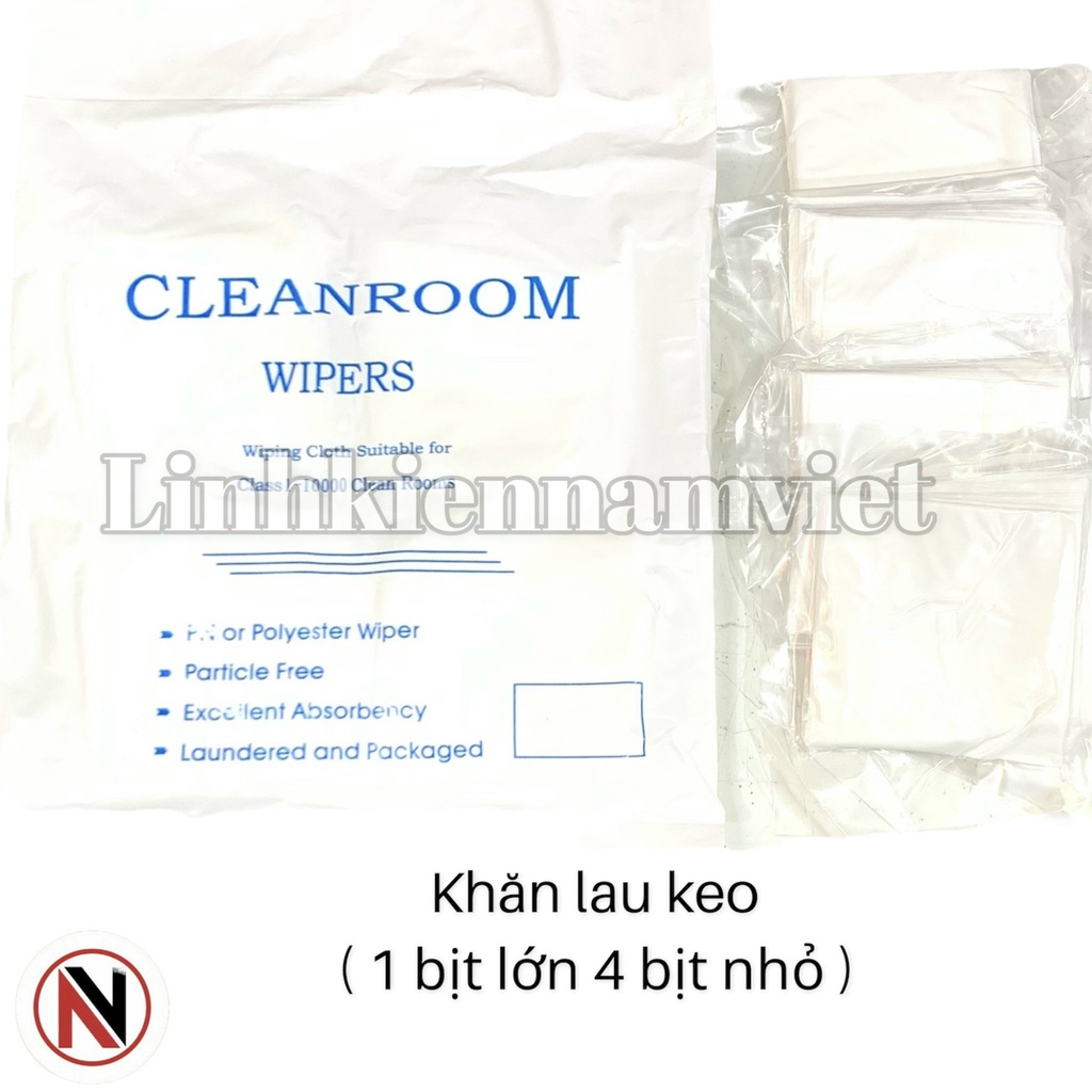 Khăn lau keo, vệ sinh màn hình điện thoại đa năng CLEAN ROOM