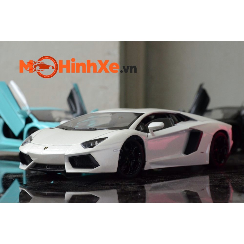 MÔ HÌNH XE LAMBORGHINI AVENTADOR LP700-4 1:24 WELLY-FX