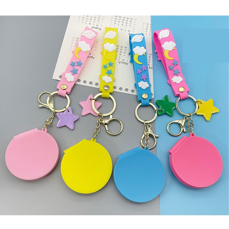 Móc Khóa Hình Kỳ Lân Có Gương 2in1 Siêu Tiện Dụng - Dumi Shop