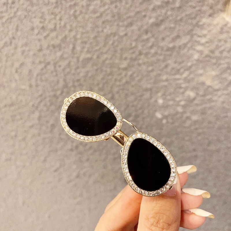 Kẹp Tóc Hình Mỏ Vịt Màu Đen Ngọt Ngào Phong Cách Hàn Quốc Cho Nữ