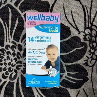 Vitamin tổng hợp wellbaby multi vitamin liquid 150ml