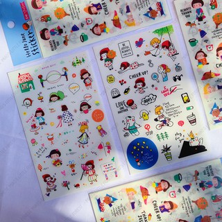 SET 06 TẤM STICKER HELLO JANE | MST265