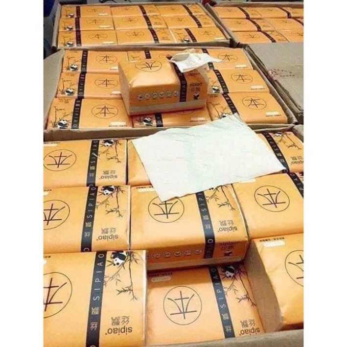⚡️ GIẤY ĂN GẤU TRÚC SIPIAO 1 THÙNG 30 GÓI ⚡️