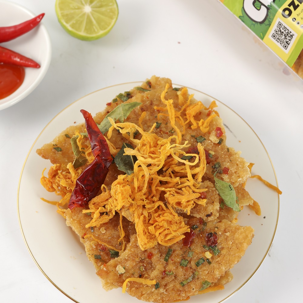 [Mã GROXUAN1 giảm 8% đơn 150K] Cơm cháy khô gà Ozee hộp 500g siêu ngon đồ ăn vặt Hà Nội | BigBuy360 - bigbuy360.vn