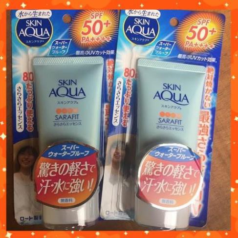 Kem Chống Nắng Skin Aqua Sarafit UV Essence SPF 50+/PA++++ 80g