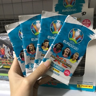 [ Pack lẻ ] Panini Andrenalyn XL Euro 2020 (8 thẻ)