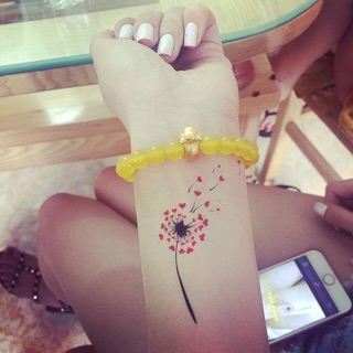 Set 30 hình xăm dán tatoo dùng nước