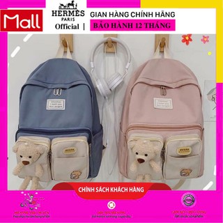 Balo Thời trang nữ Gấu Kute giá rẻ cao cấp nhiều màu thích hợp đi học đi chơi BL878