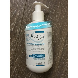 ATOLYS SOIN EMULSION 200ML - Giảm DA NGỨA VÀ KHÔ DO THỜI TIẾT