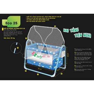 Nôi tự động AUTORU-Eco 25