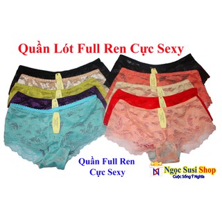 Quần Lót Ren Hoa Hồng Cao Cấp  - Giá Cực Sốc