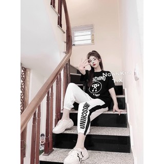 Bộ Thể Thao moschino hàng quảng châu cao cấp