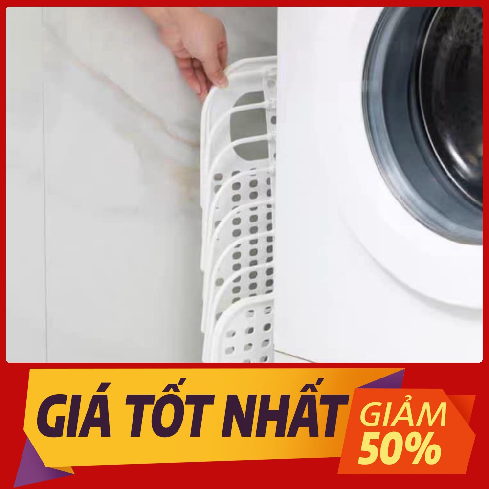 Giỏ đựng đồ gấp gọn thông minh Việt Nhật tặng móc dính trong (3379), Giỏ treo tường đựng quần áo đồ dùng nhà tắm - 00540