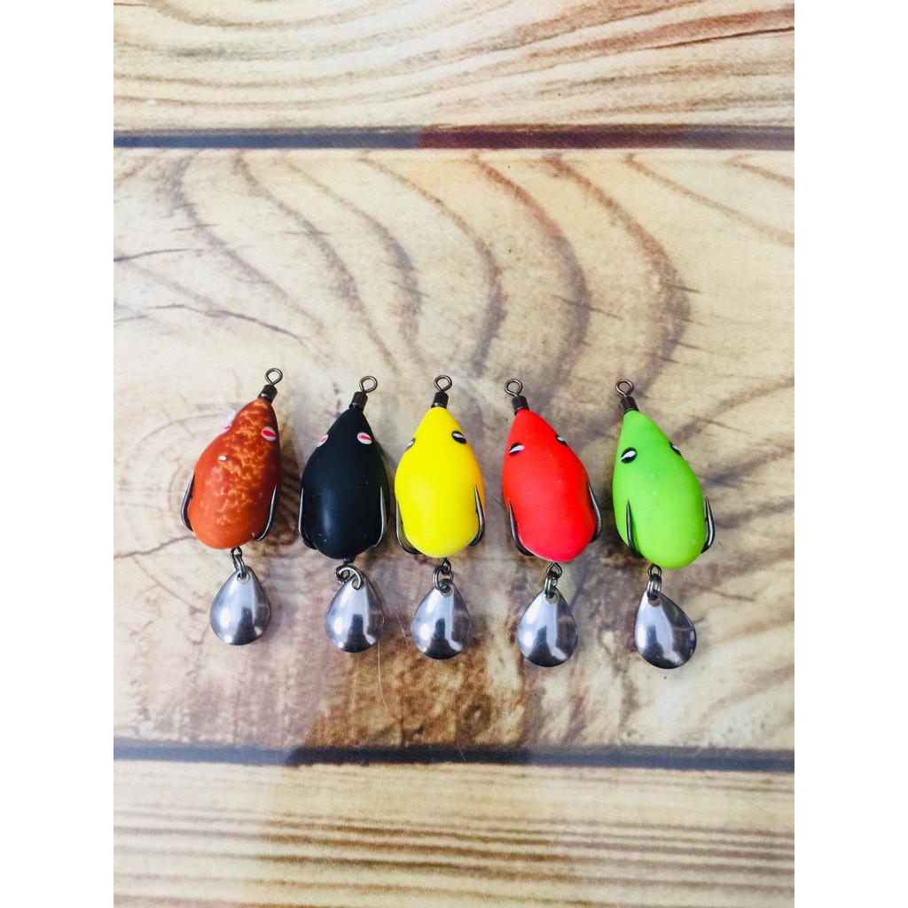 mồi giả câu cá f35,Mồi Câu Cá Lóc Nhái Hơi TNT Lures F35 8g 35mm