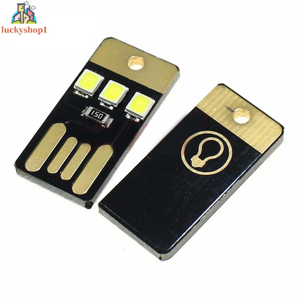 ❤❤❤(Hot products for family life)3pcs Mini LED USB Stick Light Light Lamp 0.2Watt Chip Flashlight Night Light