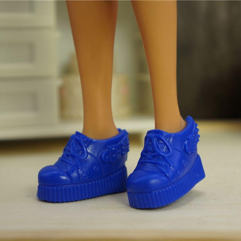 BEBETTERM 1 Đôi Giày Bốt Búp Bê Dài 3.4cm Nhiều Màu Sắc Dễ Thương Cho Nữ