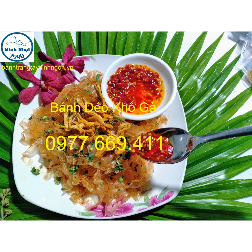 COMBO 5 BỊCH BÁNH TRÁNG DẺO KHÔ GÀ