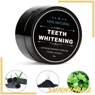 Kem đánh răng làm trắng bột hoạt tính tự nhiên 30g