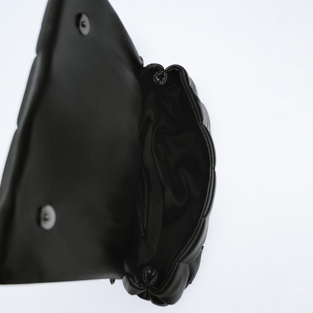 Túi Đeo Chéo Màu Đen Thời Trang Zara Sang Trọng Cho Nữ