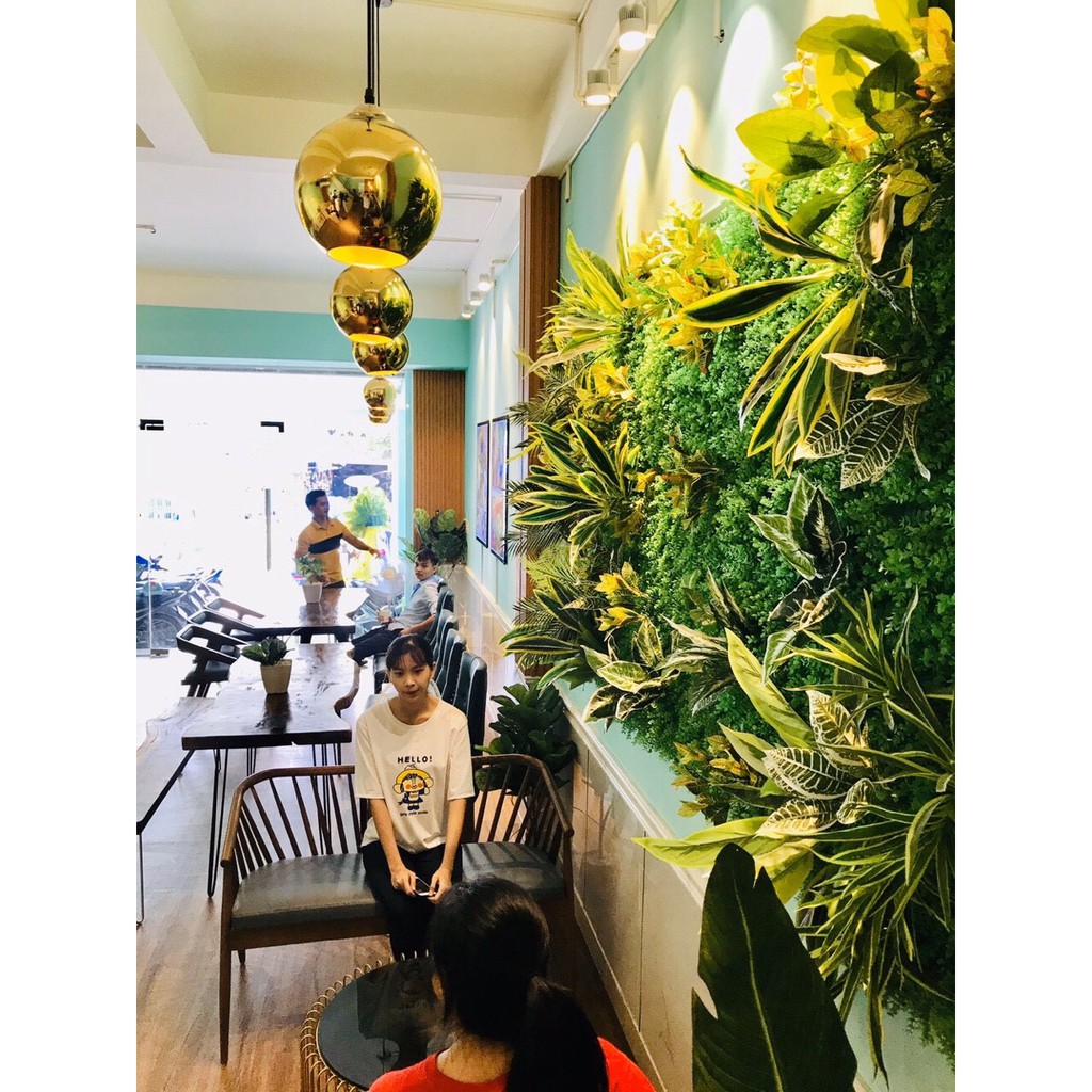 Đèn thả thủy tinh màu vang 150mm/200mm/250mm/300mm