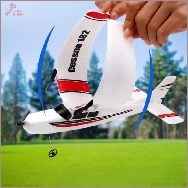 Đồ chơi máy bay điều khiển từ xa FX801 RC 2.4G 2CH RTF tiện dụng