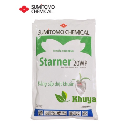 Thuốc trừ bệnh Starner 20WP gói 100gr Đặc trừ Vi Khuẩn