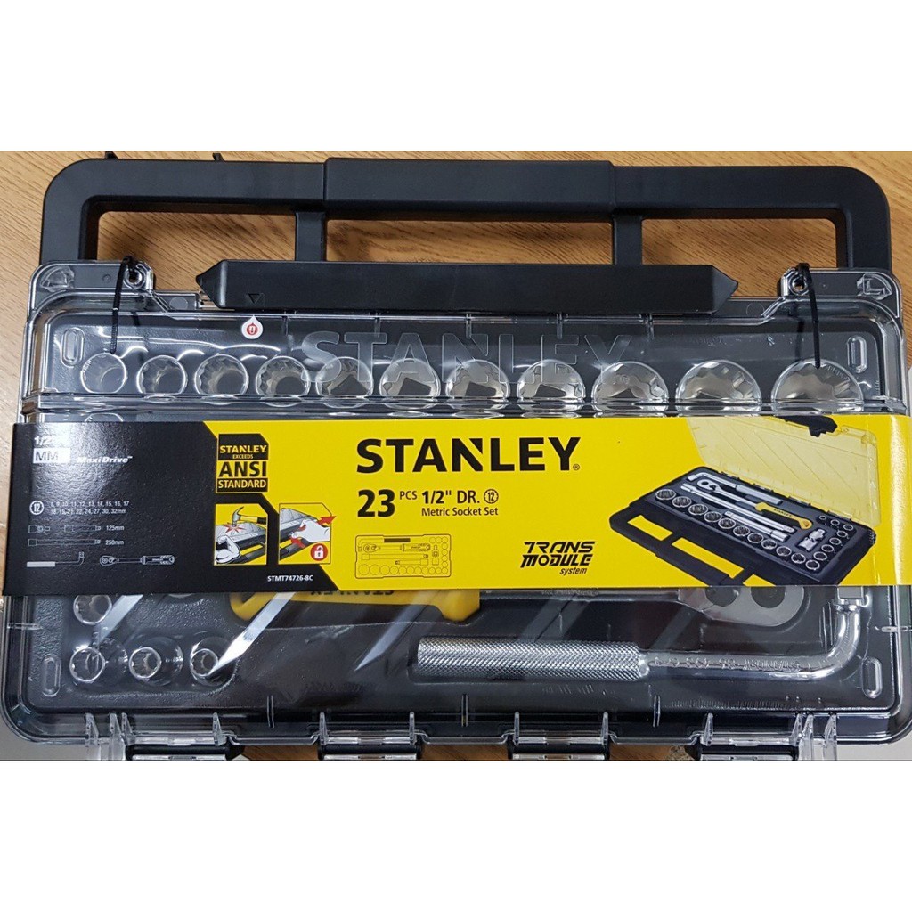 Bộ tuýp Stanley 23 chi tiết STMT74726-8C