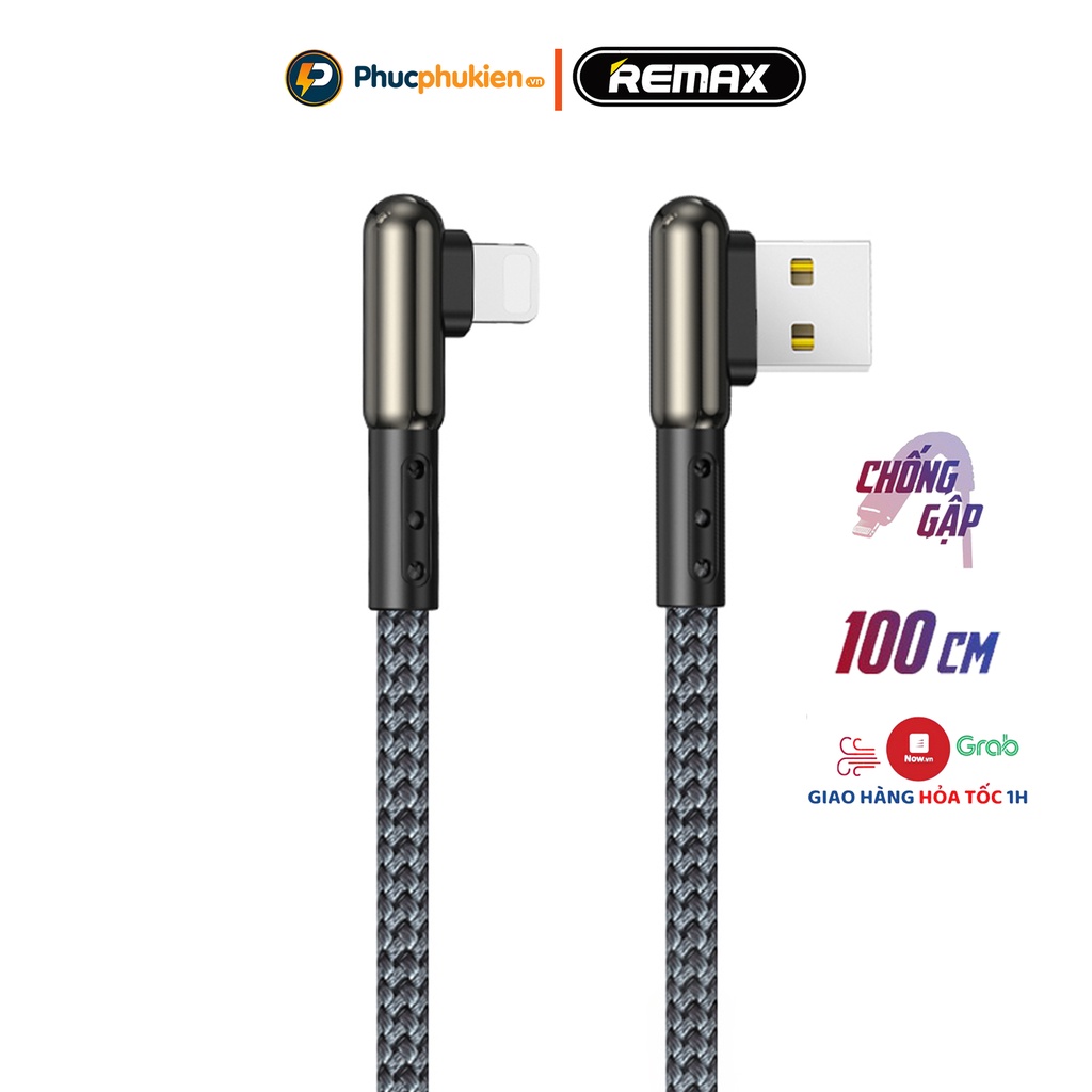 Dây sạc chính hãng Remax 176i sạc nhanh 10w cho Phone 5S đến 14 Pro max - Phúc Phụ Kiện Bảo hành 12 tháng 1 đổi 1