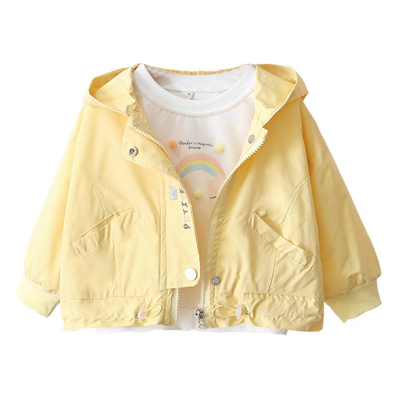 Áo Khoác Cardigan Dáng Rộng Có Khóa Kéo Mẫu Mới 2022 Thời Trang Xuân Thu Cho Bé Gái 1-4 Tuổi