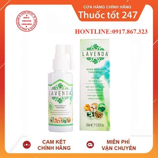 ✅ Xịt vùng kín thảo dược Lavenda 👍[Freeship] ❤️– Hỗ trợ ngăn ngừa viêm lộ tuyến, viêm âm đạo