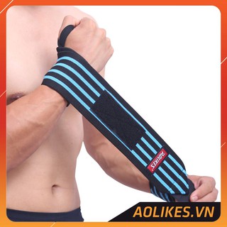 Quấn tay, Băng quấn tay, Quấn cổ tay tập gym chính hãng Aolikes ( 1 Đôi )