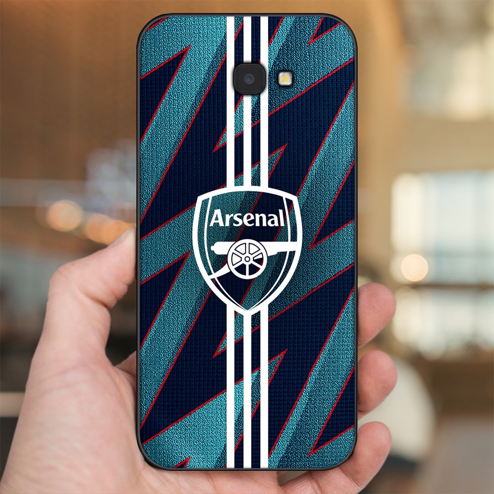 Ốp lưng Samsung J4 Plus viền đen in hình Arsenal FC