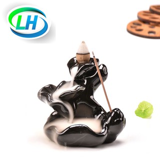 [RẺ NHẤT] Thác Khói Trầm Hương Thác Trầm Khói Ngược Cao Cấp - Trăng Rọi Hồ Sen