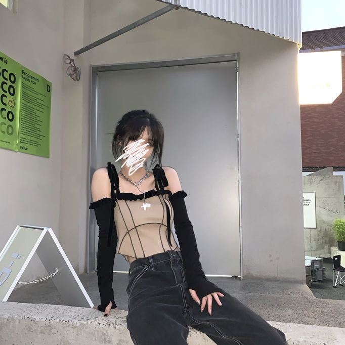 2020 Korean Autumn Fashion Long Sleeve T-shirt For Women