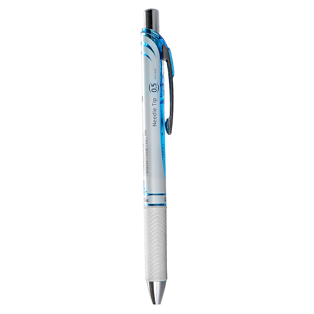 Bút Energel Bấm Pentel Vỏ trắng (0.7mm) BL77PW | 5 màu vỏ | Siêu mượt