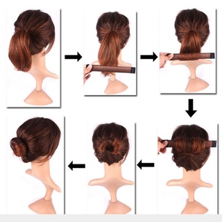Combo 3 Thanh búi tóc tạo kiểu (màu nâu/đen)
