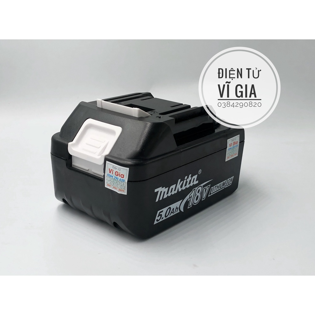 Pin Makita 18V nhận sạc adapter dùng cho máy 2 chân và 3 chân bảo hành 6 tháng