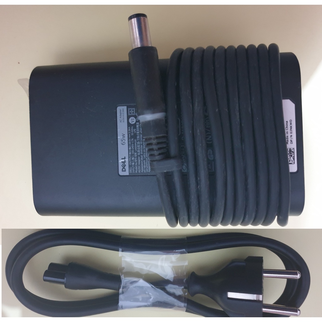 Sạc Laptop Dell 19.5V - 3.34A /4.62A- 65W / 90W Ovan chân to bóc máy 7.4*5.0mm
