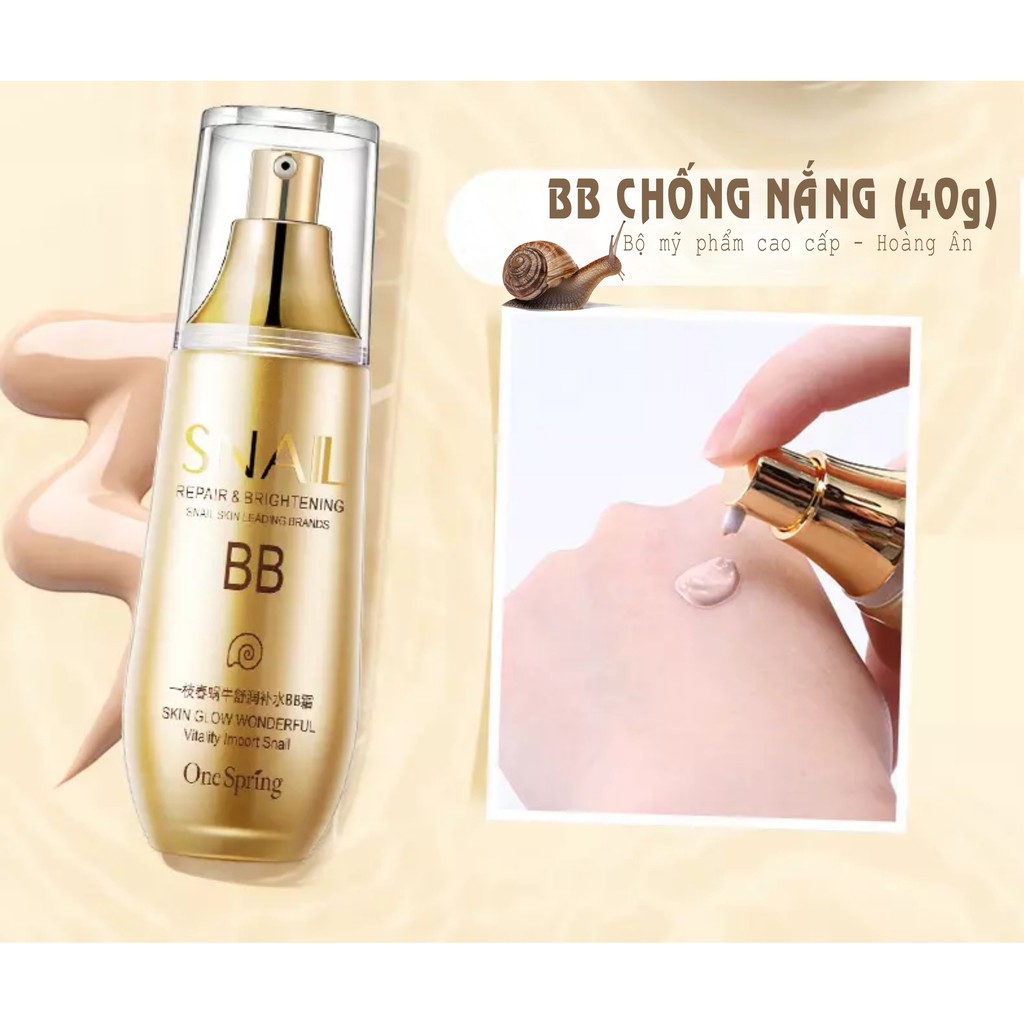 BỘ MỸ PHẨM ỐC SÊN THIÊN NHIÊN ( BẢN MỚI NHẤT) - ONESPRING SNAIL CHÍNH HÃNG