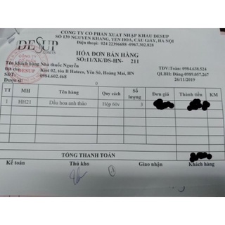Tinh dầu hoa anh thảo đức 100v
