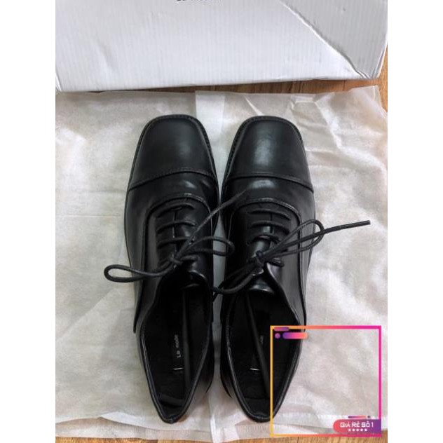 Giày oxford mũi vuông dây buộc 4 nấc (có ảnh thật) -v01 | BigBuy360 - bigbuy360.vn