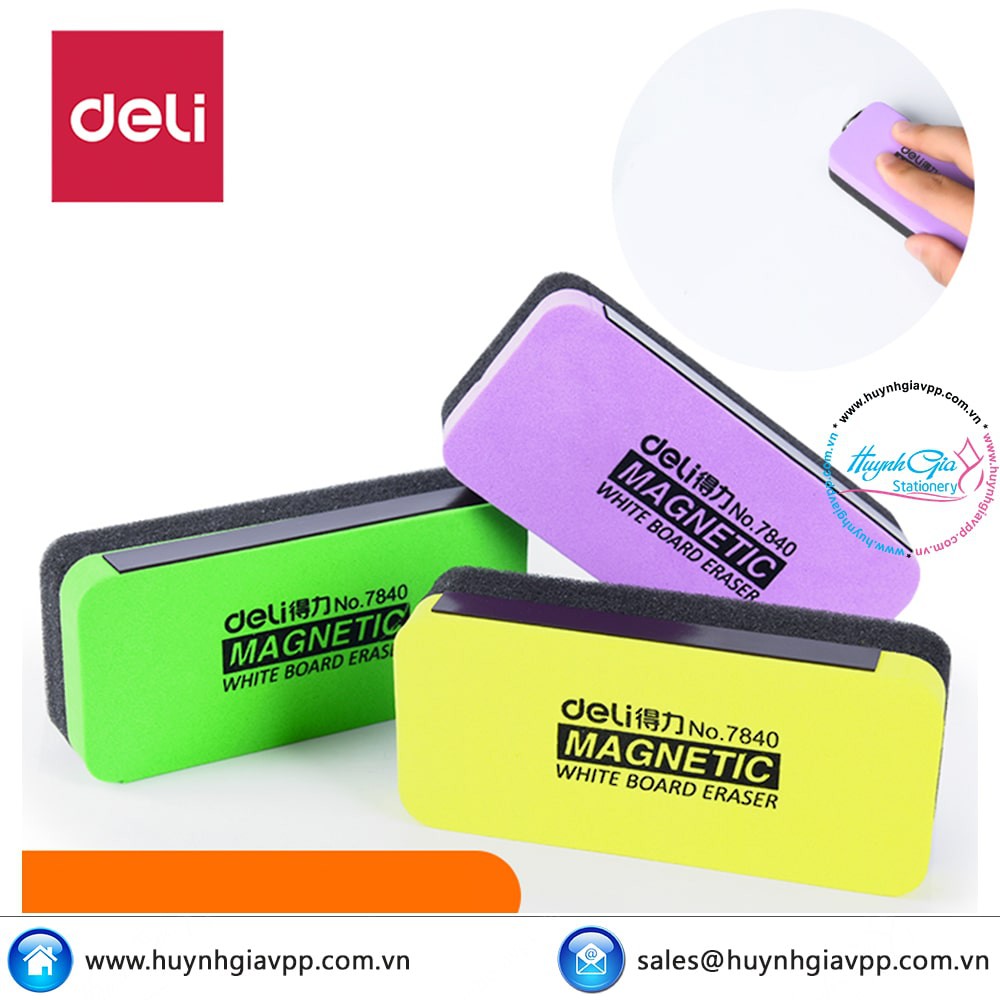 2 cái lau bảng Deli 7840