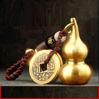 Hồ Lô bằng Đồng -Móc khoá Hồ Lô phụ kiện