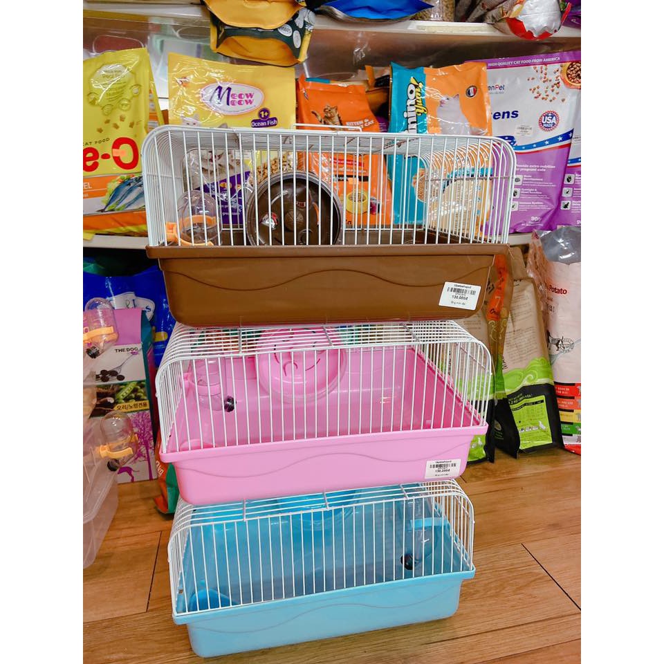 [ TẶNG NHÀ TẮM ] lồng mini nhỏ trung đại dành cho hamster