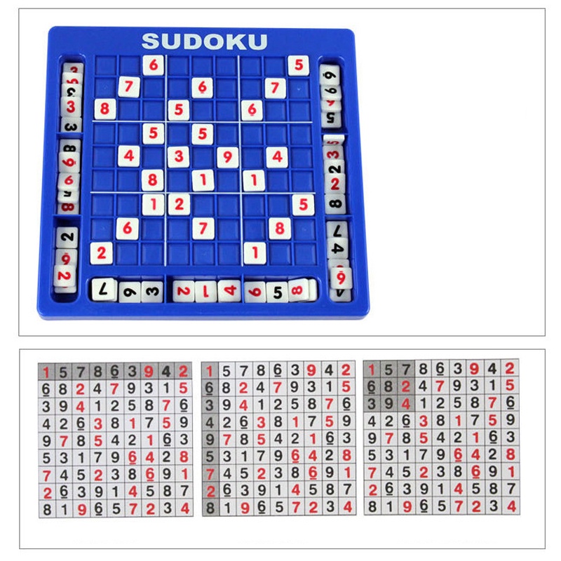 Bộ Đồ Chơi Toán Học Sudoku Boardgame Cỡ To Rèn Luyện Trí Tuệ Phát Triển Thông Minh Cho Bé