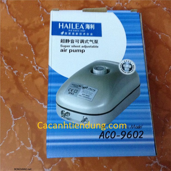 Máy sủi khí tạo oxy cho bể cá cảnh Hailea ACO-9602 - máy sủi khí cao cấp