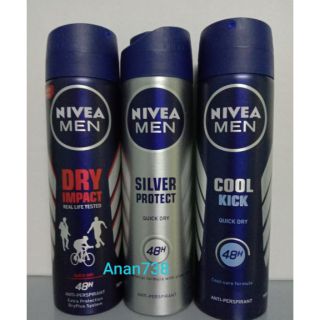 150ml  Xịt ngăn mùi Nivea Men