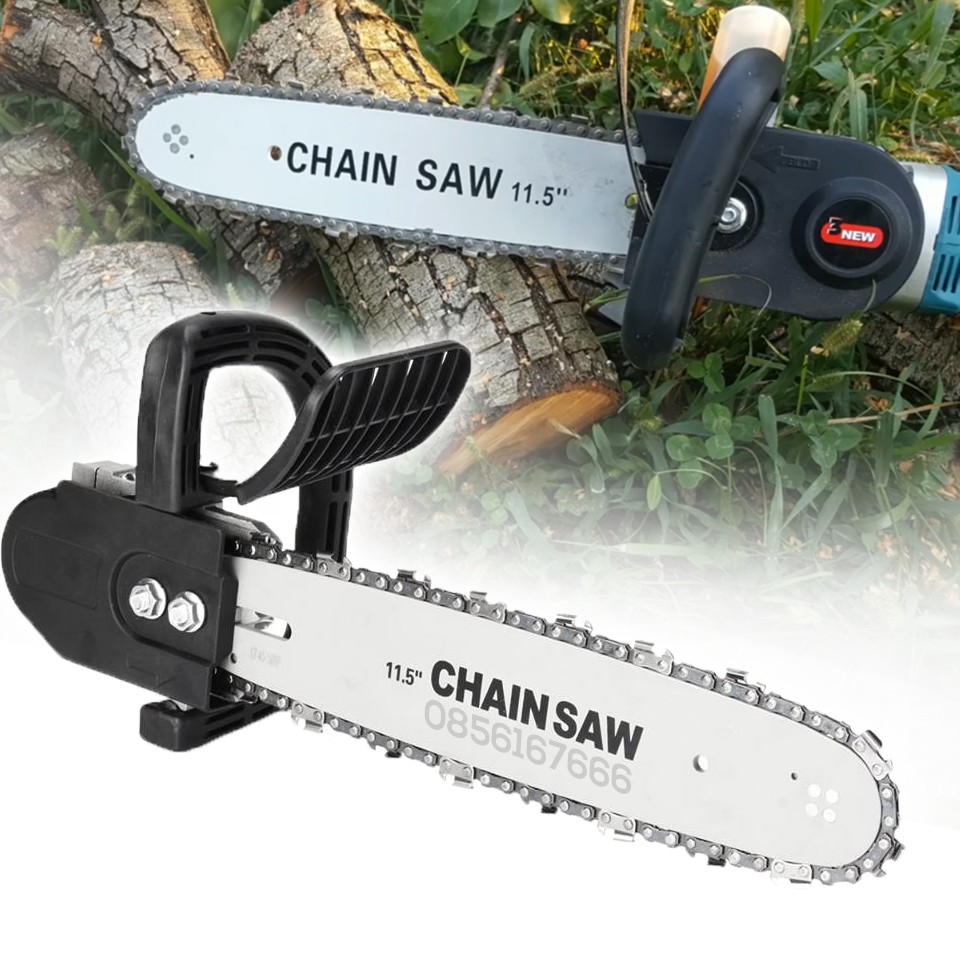 [FREESHIP] Bộ Lưỡi cưa xích máy mài thành máy cắt gỗ giá rẻ - Luoi cua xich gan may mai, Lưỡi Cưa Xích Chain Saw 11inch